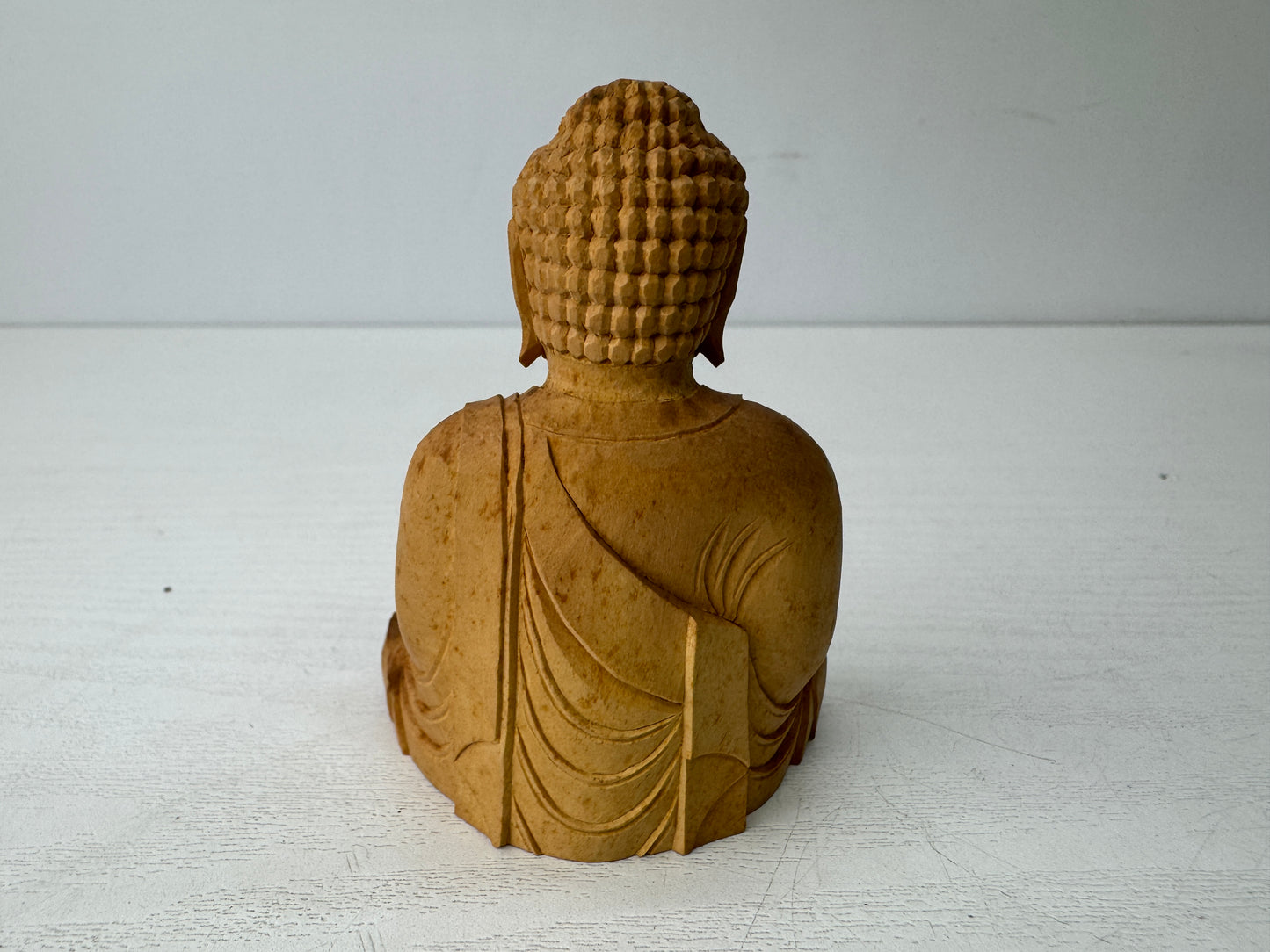 Y9628 STATUE Buddha Buddhist figure figurine box Japan antique Buddhism art