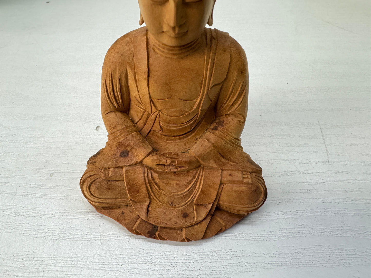 Y9628 STATUE Buddha Buddhist figure figurine box Japan antique Buddhism art