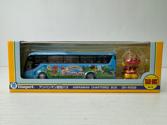 Y9633 TOY DIAPET Anpanman Charter Bus miniature car Japan antique vintage