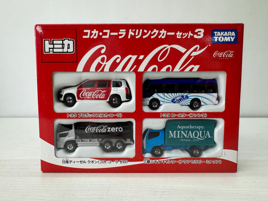 Y9634 TOY TOMY Coca-Cola Drink miniature car Unopened Japan antique vintage
