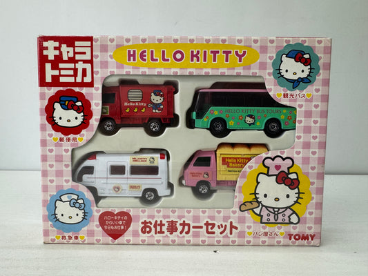 Y9636 TOY TOMY SANRIO Hello Kitty miniature character car Japan antique vintage