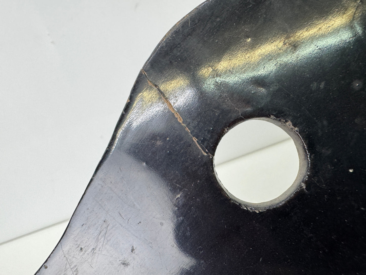 Y9647 GUNBAI lacquerware military fan weapon Japan antique samurai busho bushi