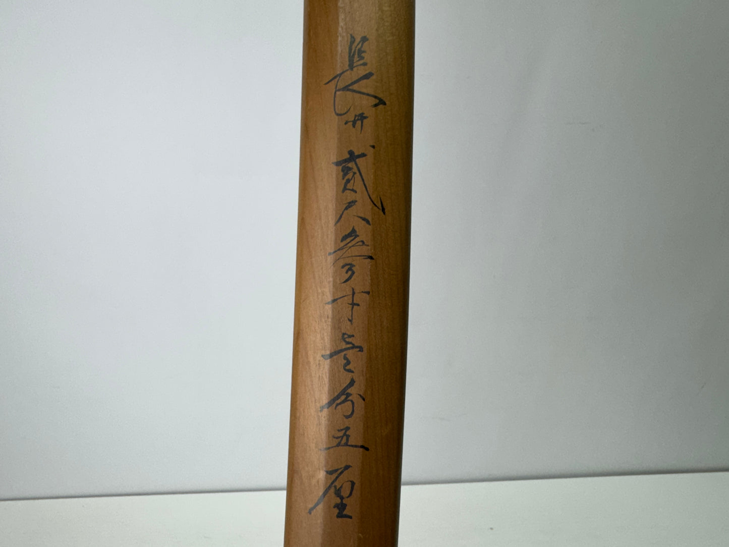 Y9648 SAYA white scabbard sheath Japan antique samurai katana koshirae armor