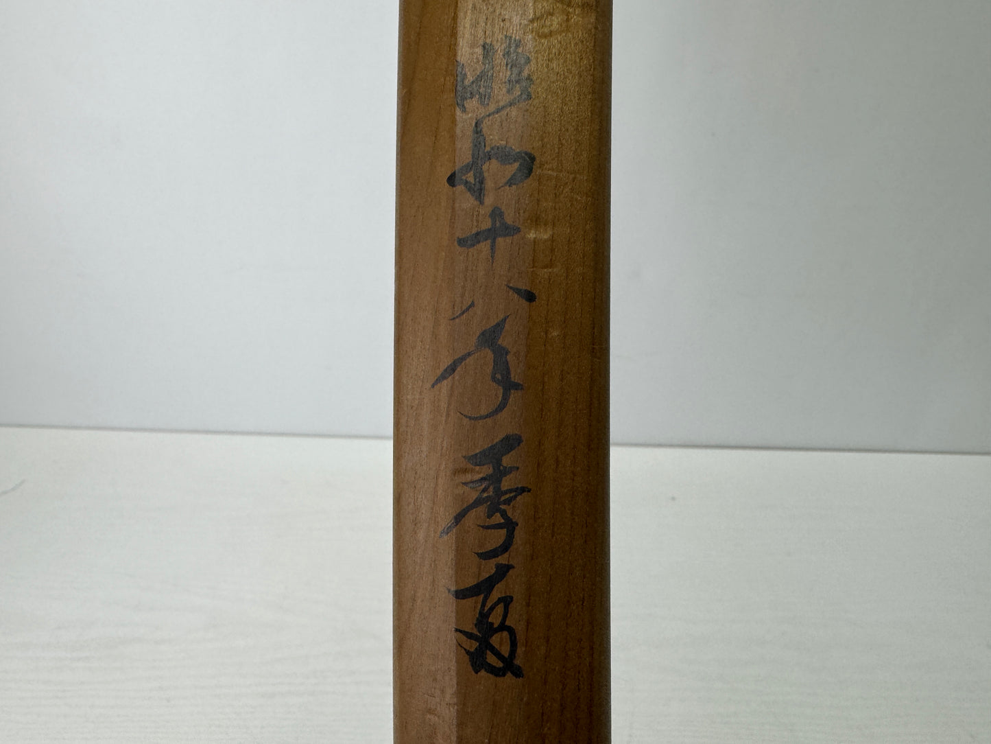 Y9648 SAYA white scabbard sheath Japan antique samurai katana koshirae armor