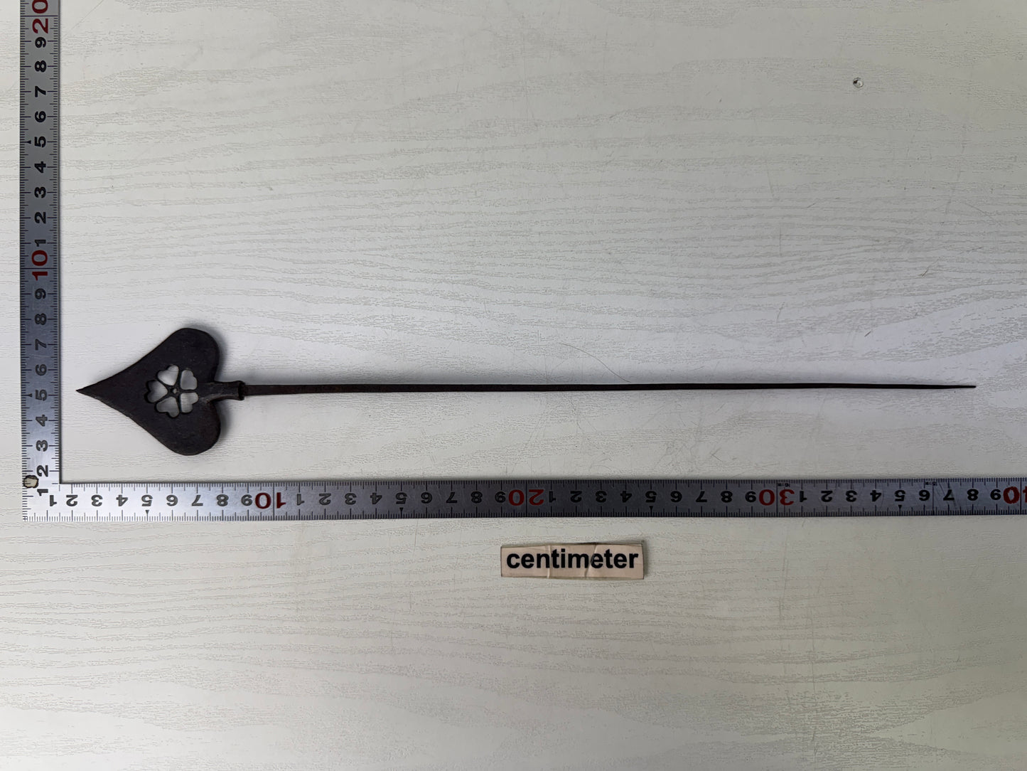 Y9649 YAJIRI sword fittings Arrowhead bows arrows openwork pattern Japan antique