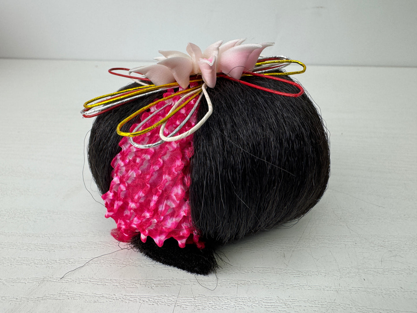 Y9681 KANZASHI Hair stick accessory ornament hairpin box Japan antique kimono