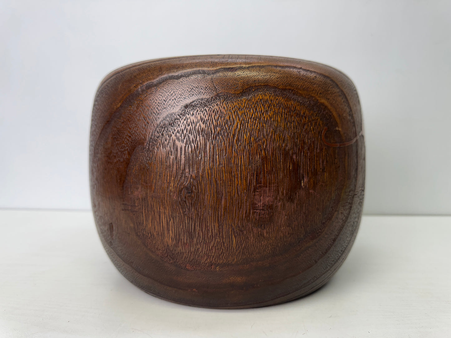 Y9690 HIBACHI Paulownia wood charcoal brazier Autumn leaves Makie Japan antique