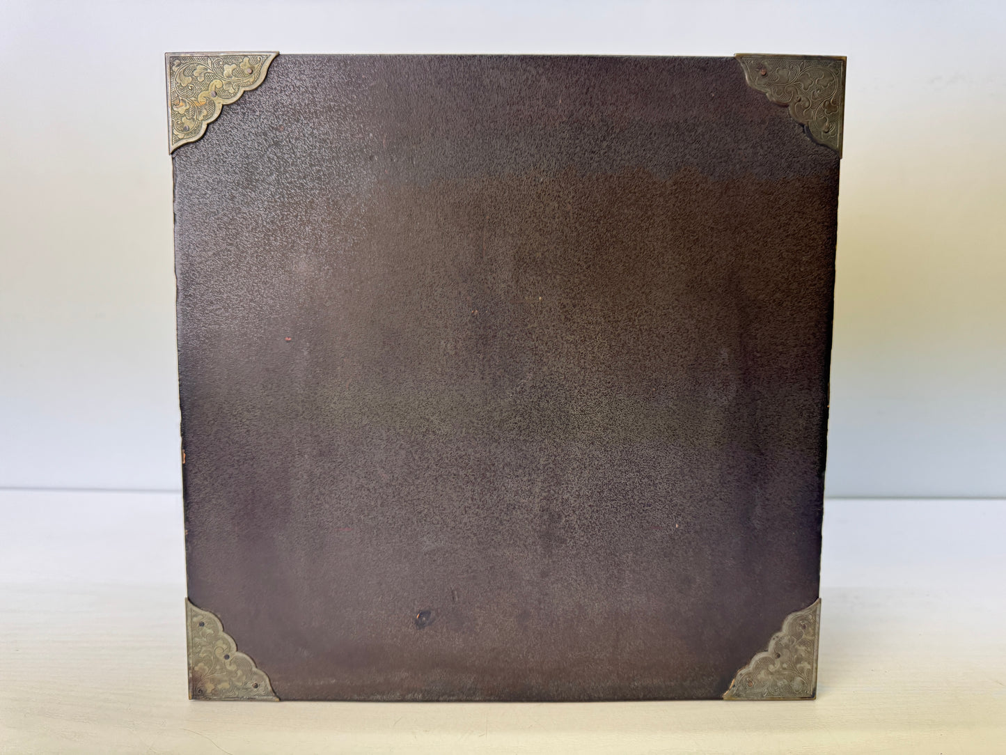 Y9691 TANSU Makie small chest of drawers box lock Meiji period Japan antique