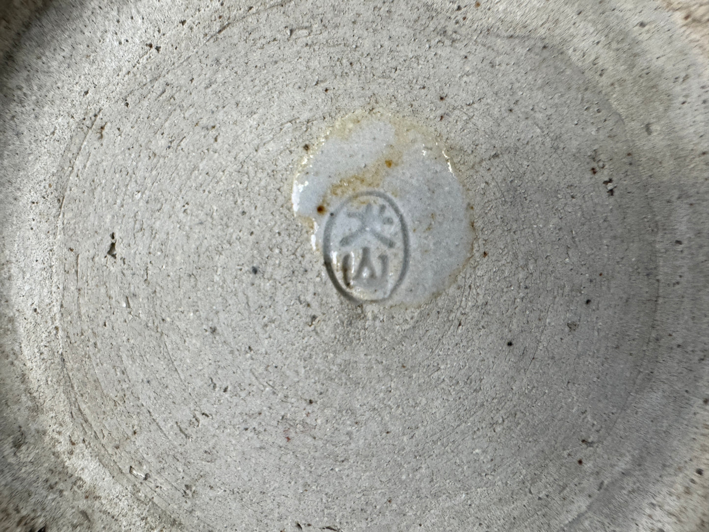 Y9694 DISH Inuyama-ware Plate set of 10 color picture Japan antique tableware