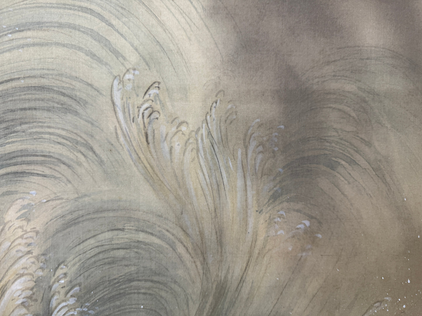 Y9707 KAKEJIKU Hanging scroll Ascending Dragon signed Japan antique interior