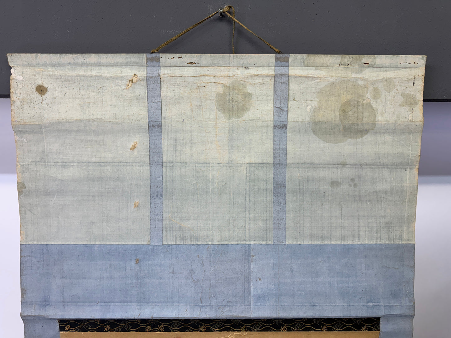 Y9708 KAKEJIKU Hanging scroll Edo period Portrait signed Japan antique interior