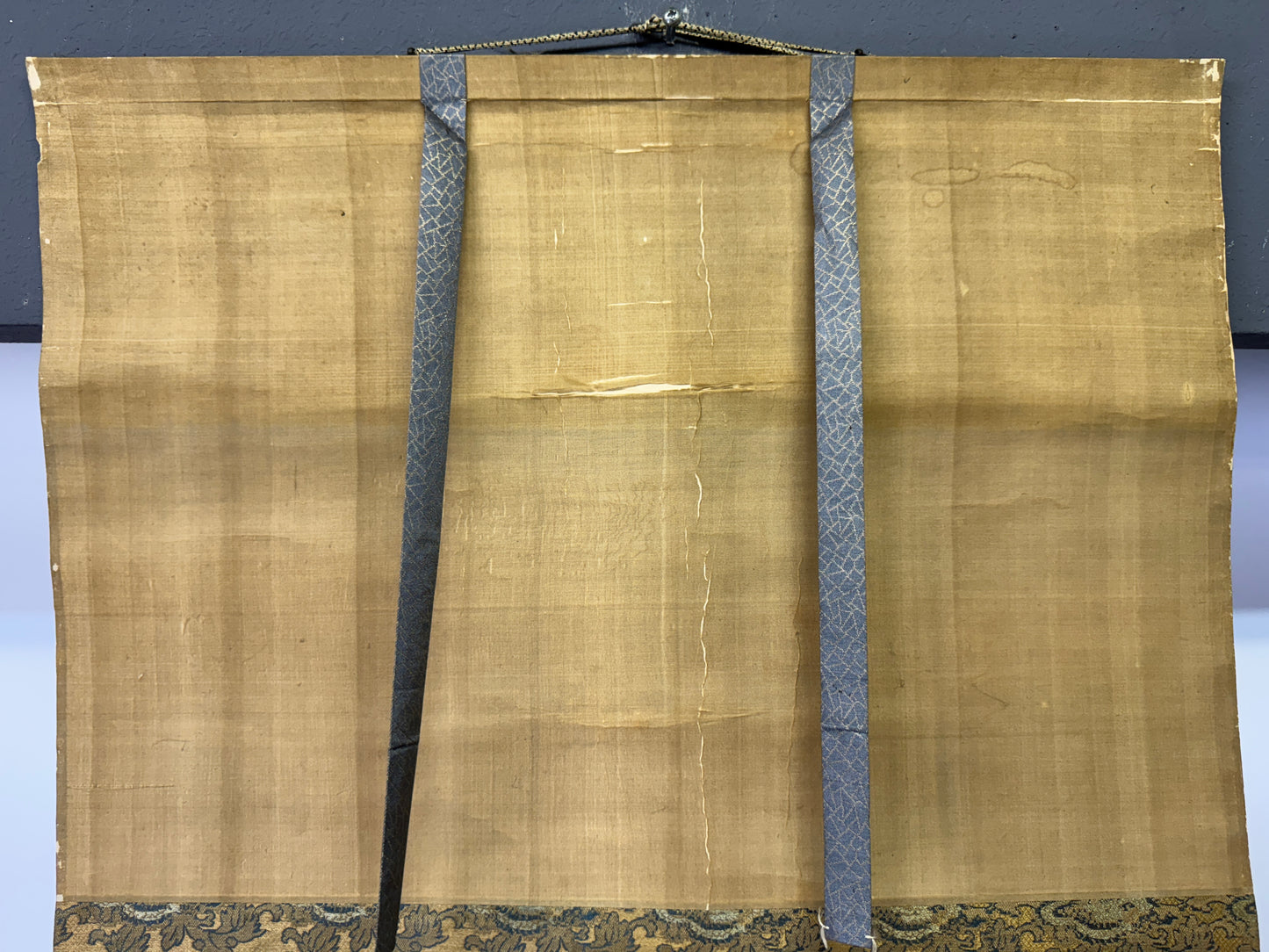 Y9709 KAKEJIKU Hanging scroll hand-painted Beautiful woman signed Japan antique