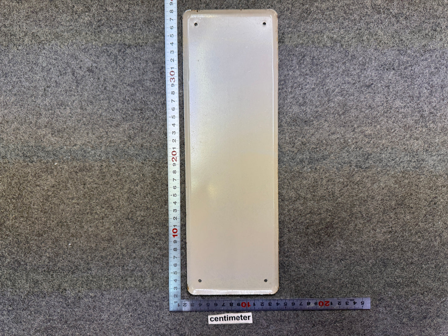 Y9714 SIGNBOARD Iron sign No Parking Showa retro Japan antique wall interior