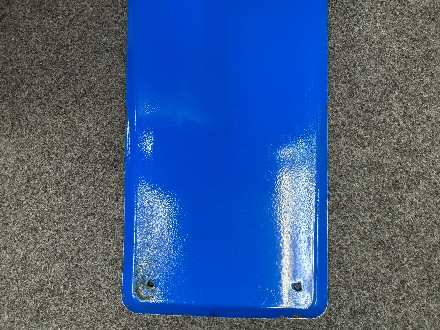 Y9715 SIGNBOARD Iron sign No Shoes Allowed Showa retro Japan antique wall decor