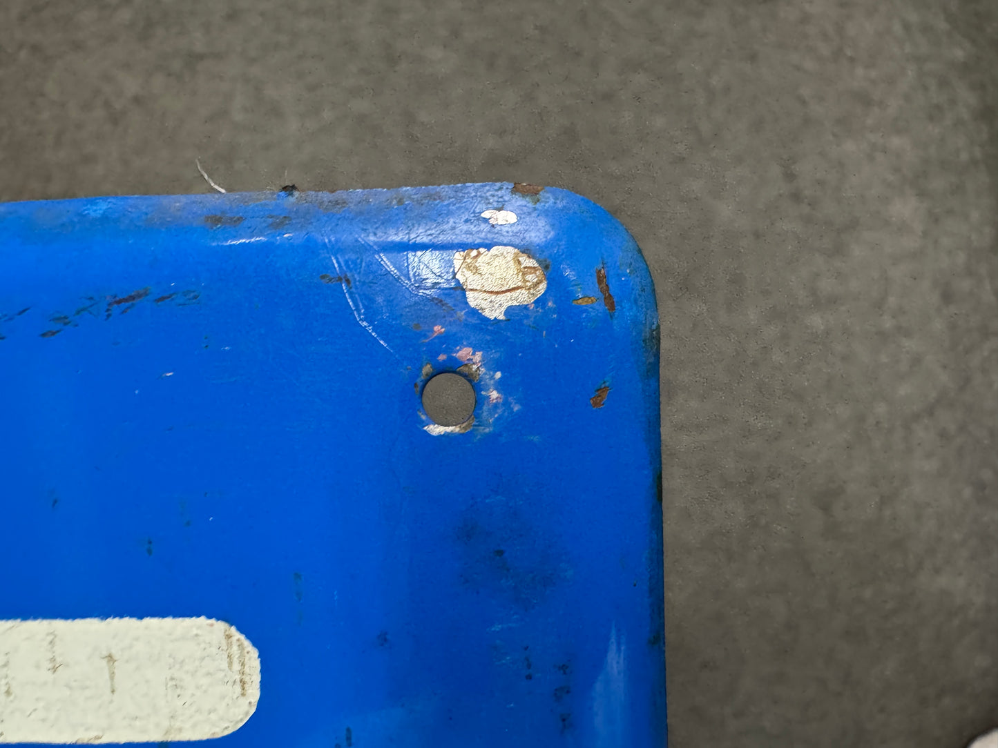 Y9715 SIGNBOARD Iron sign No Shoes Allowed Showa retro Japan antique wall decor