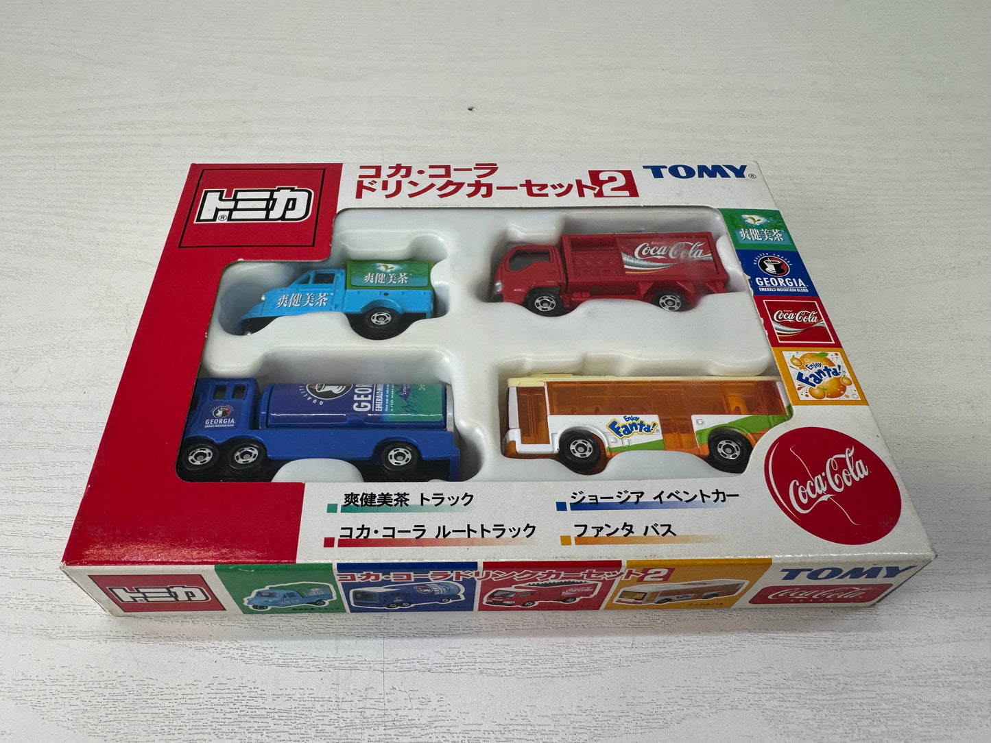Y9716 TOMICA Coca-Cola miniature car unopened TAKARA TOMY Japan vintage vehicle