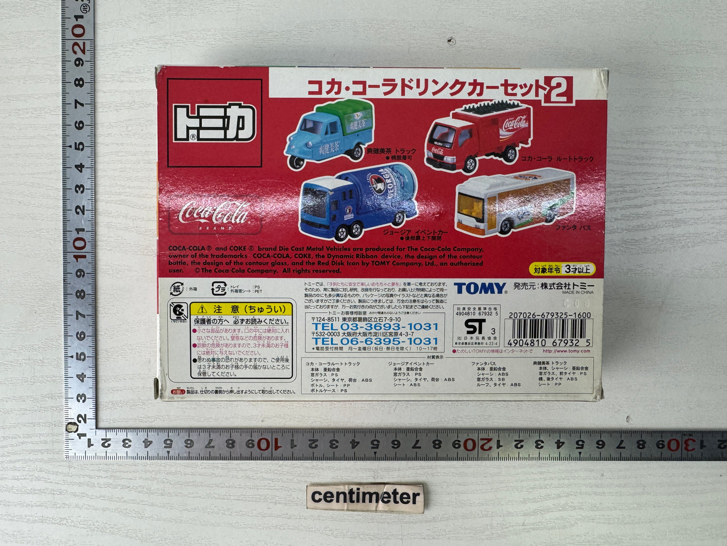 Y9716 TOMICA Coca-Cola miniature car unopened TAKARA TOMY Japan vintage vehicle