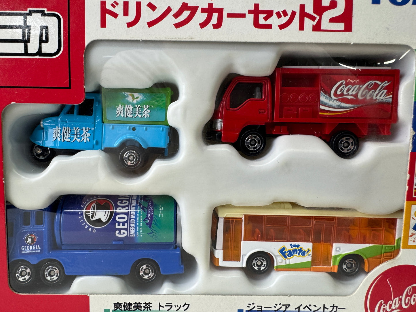 Y9716 TOMICA Coca-Cola miniature car unopened TAKARA TOMY Japan vintage vehicle