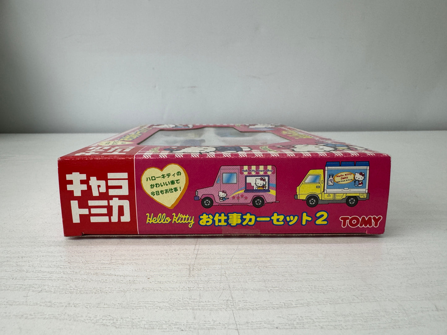 Y9717 TOMICA SANRIO Hello Kitty miniature car TAKARA TOMY Japan vintage vehicle