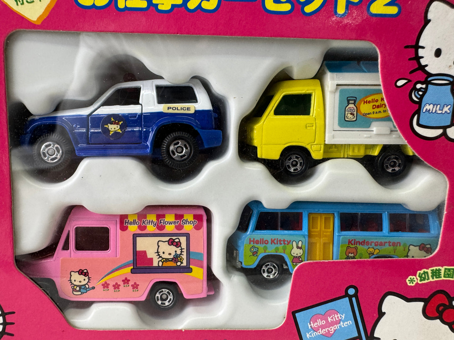 Y9717 TOMICA SANRIO Hello Kitty miniature car TAKARA TOMY Japan vintage vehicle