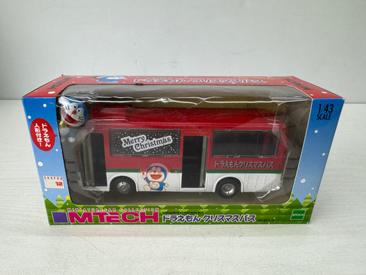 Y9718 TOY EPOCH Doraemon bus miniature car Unopened Japan vintage transport