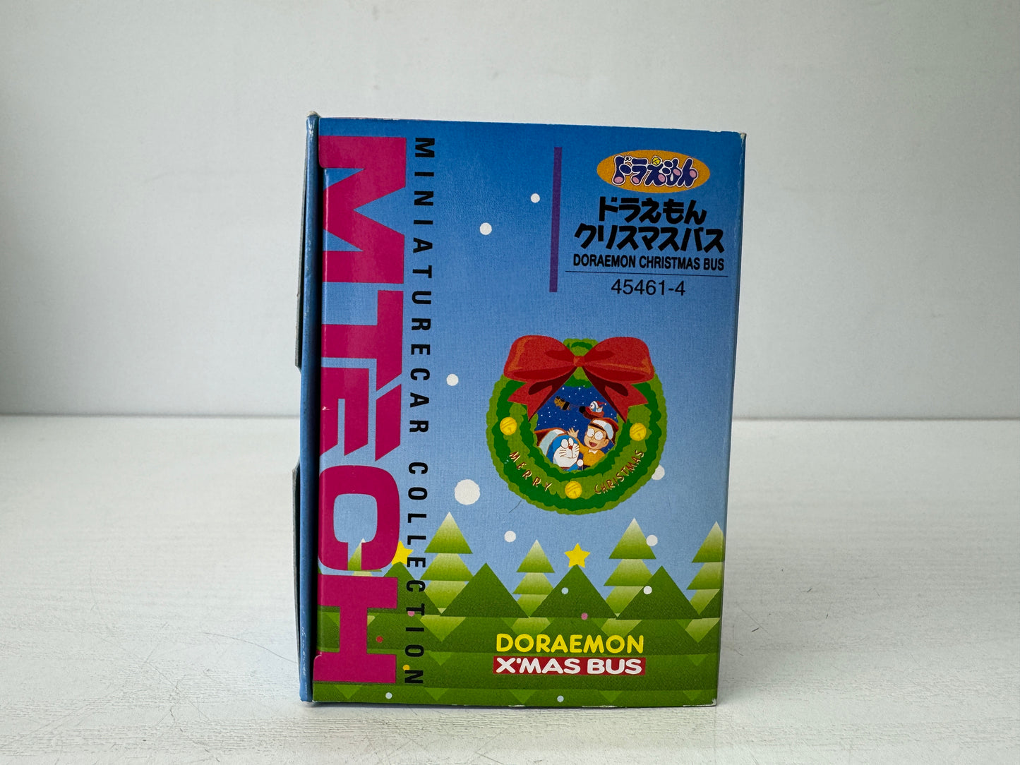 Y9718 TOY EPOCH Doraemon bus miniature car Unopened Japan vintage transport