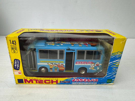 Y9719 TOY EPOCH Doraemon Kindergarden bus miniature car Japan vintage transport