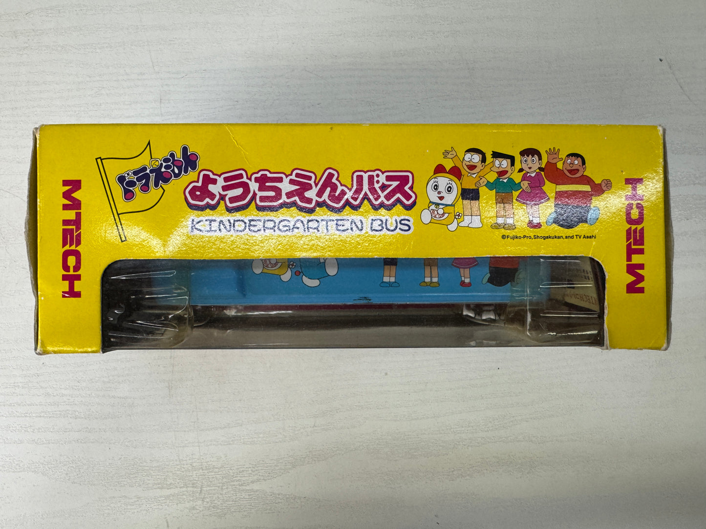 Y9719 TOY EPOCH Doraemon Kindergarden bus miniature car Japan vintage transport