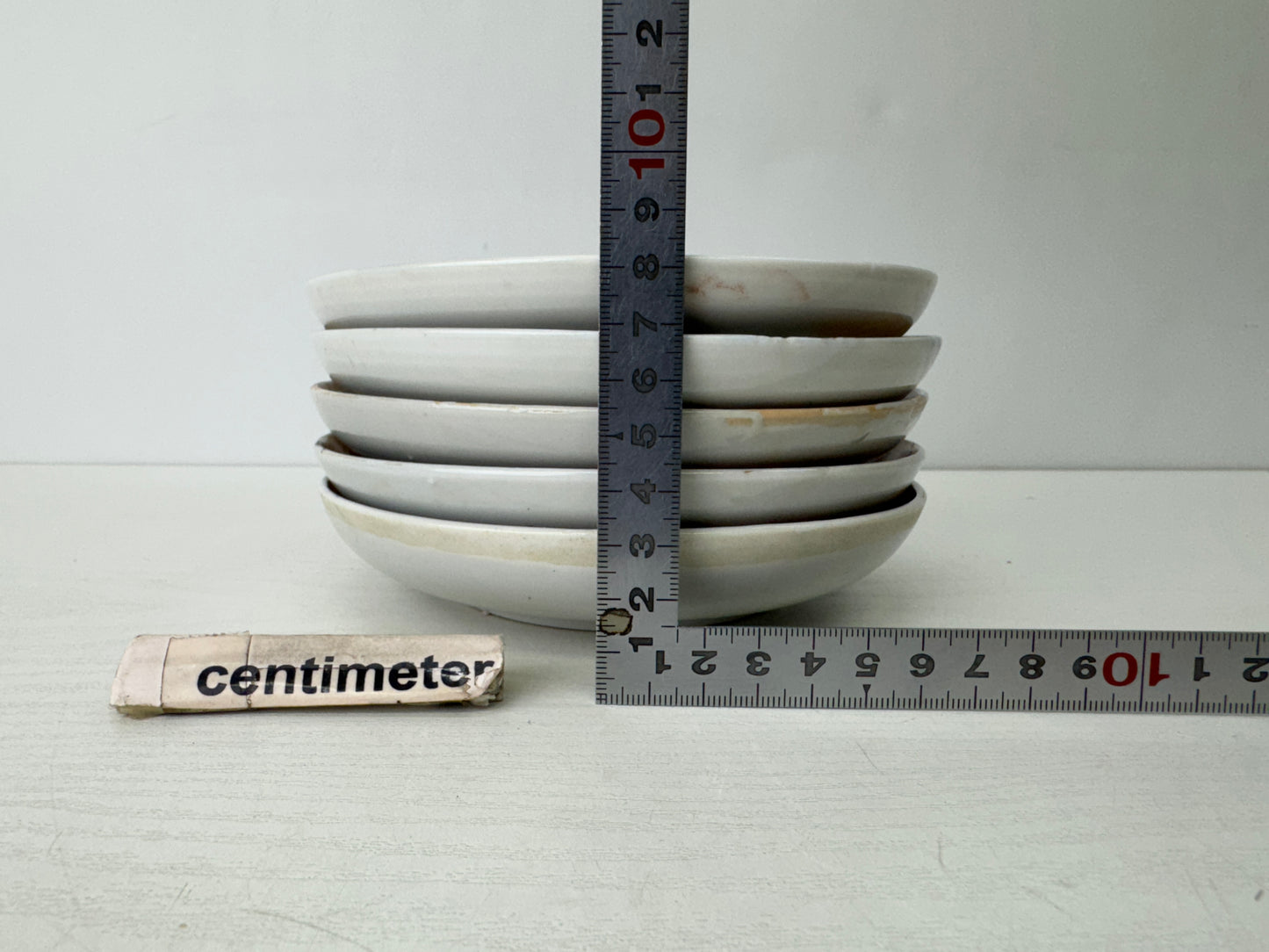 Y9726 DISH Kutani-ware plate set of 10 Japan antique tableware kitchen food