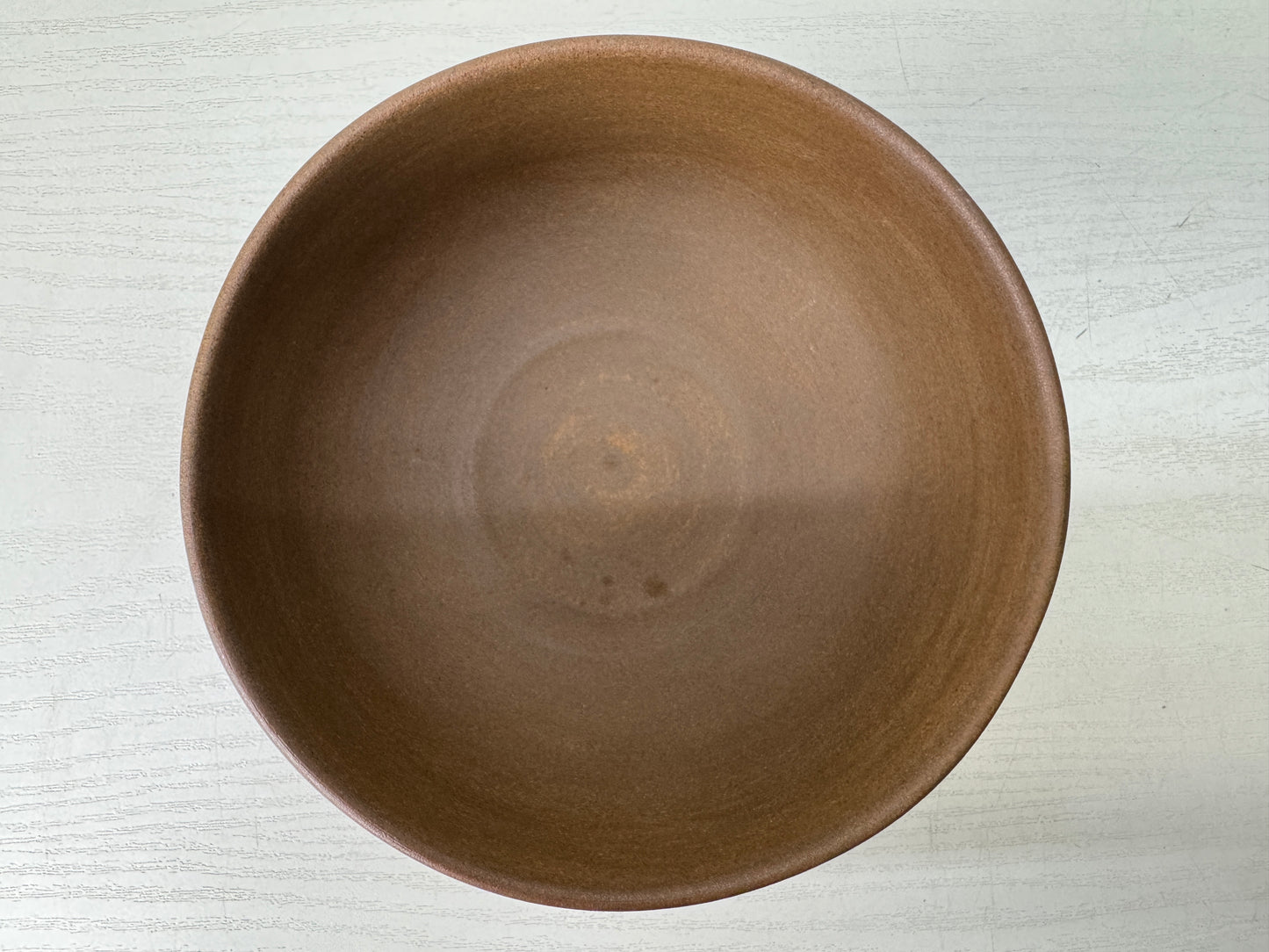 Y9734 CHAWAN Tenryu-ware bowl signed box Japan antique tea ceremony pottery cup