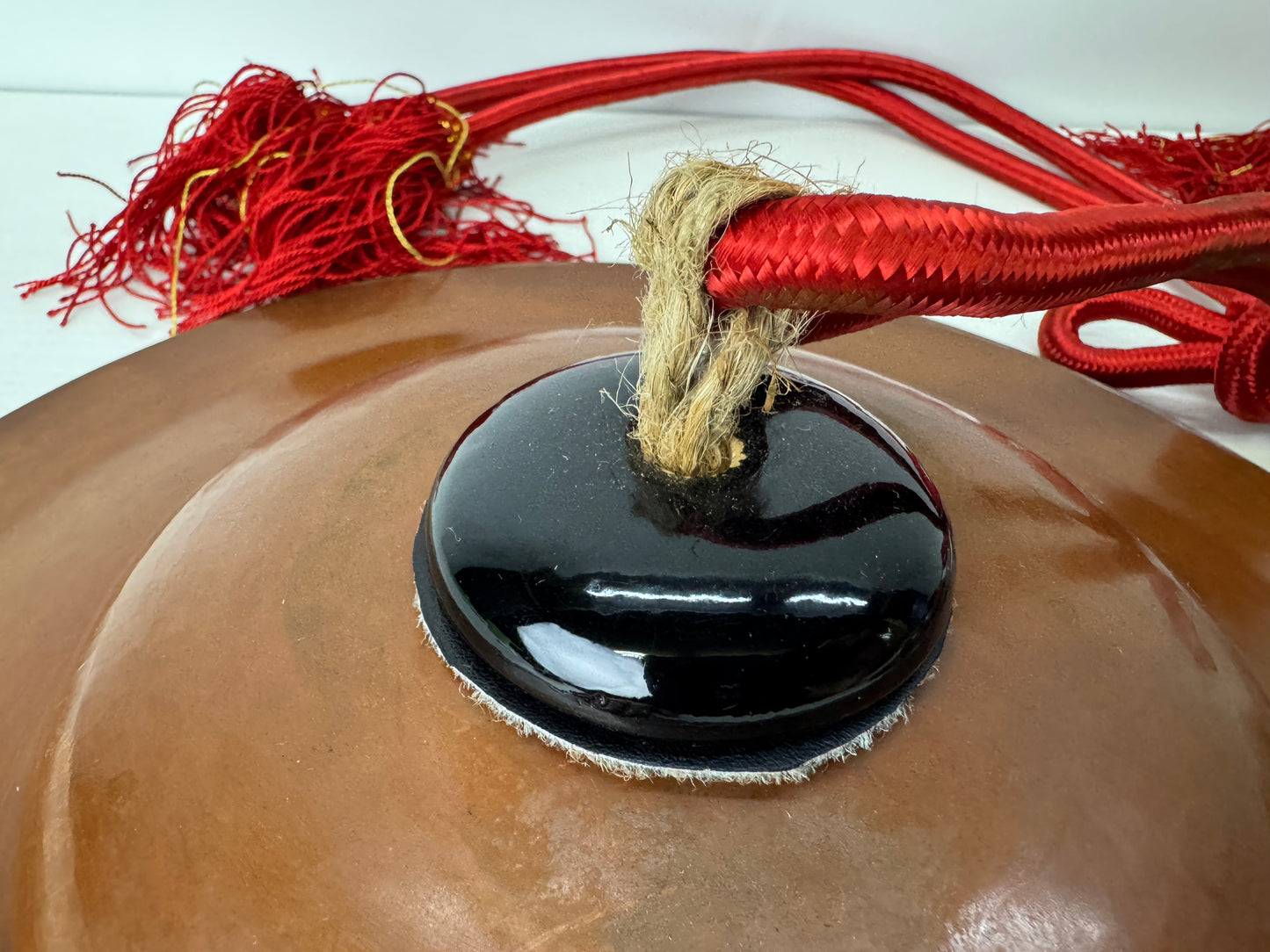 Y9740 Buddhist Altar metal Myo-bachi cymbal percussion instruments Japan antique