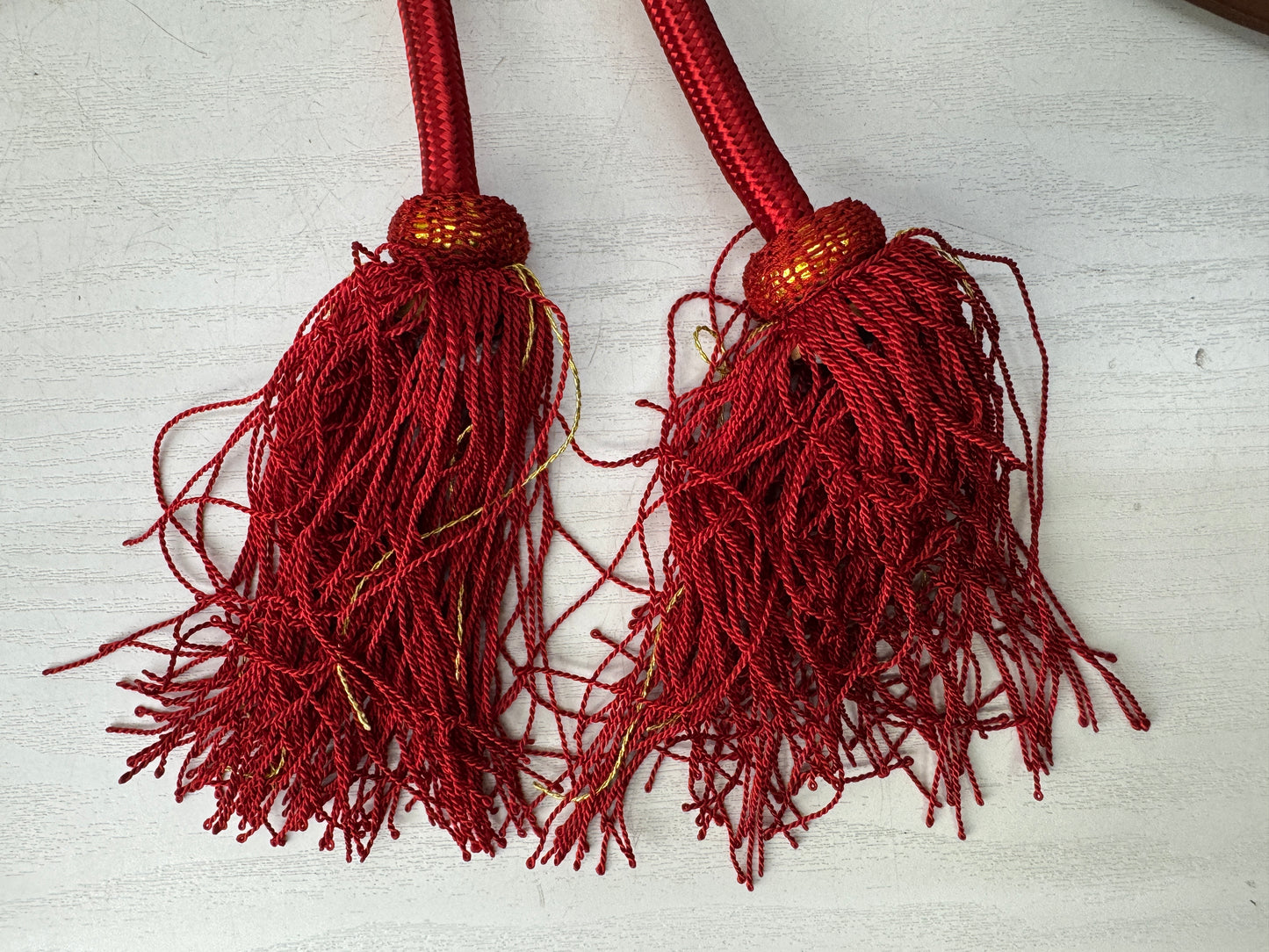 Y9740 Buddhist Altar metal Myo-bachi cymbal percussion instruments Japan antique