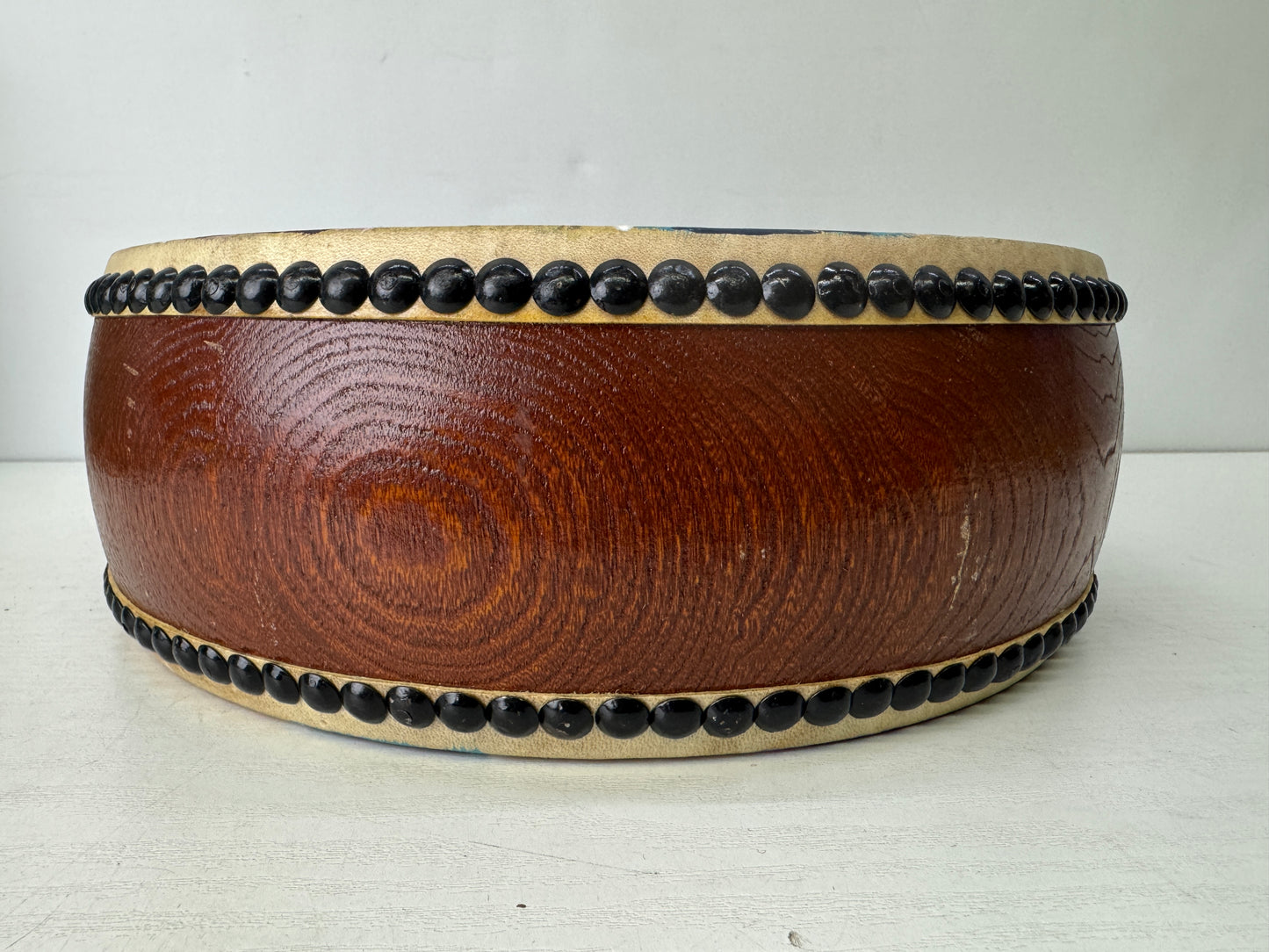 Y9741 TAIKO Drum Dragon design Drumsticks Japan antique musical instrument music