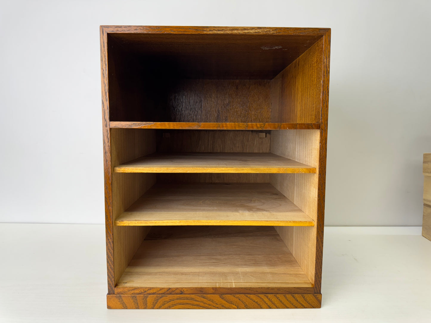 Y9742 TANSU wooden small chest of drawers Japan antique interior furniture