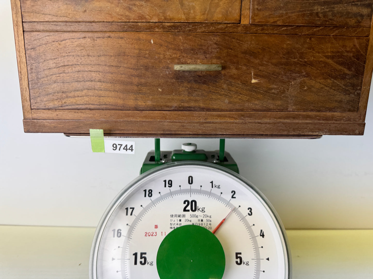 Y9744 TANSU small drawer Sewing box accessory case Japan antique storage chest