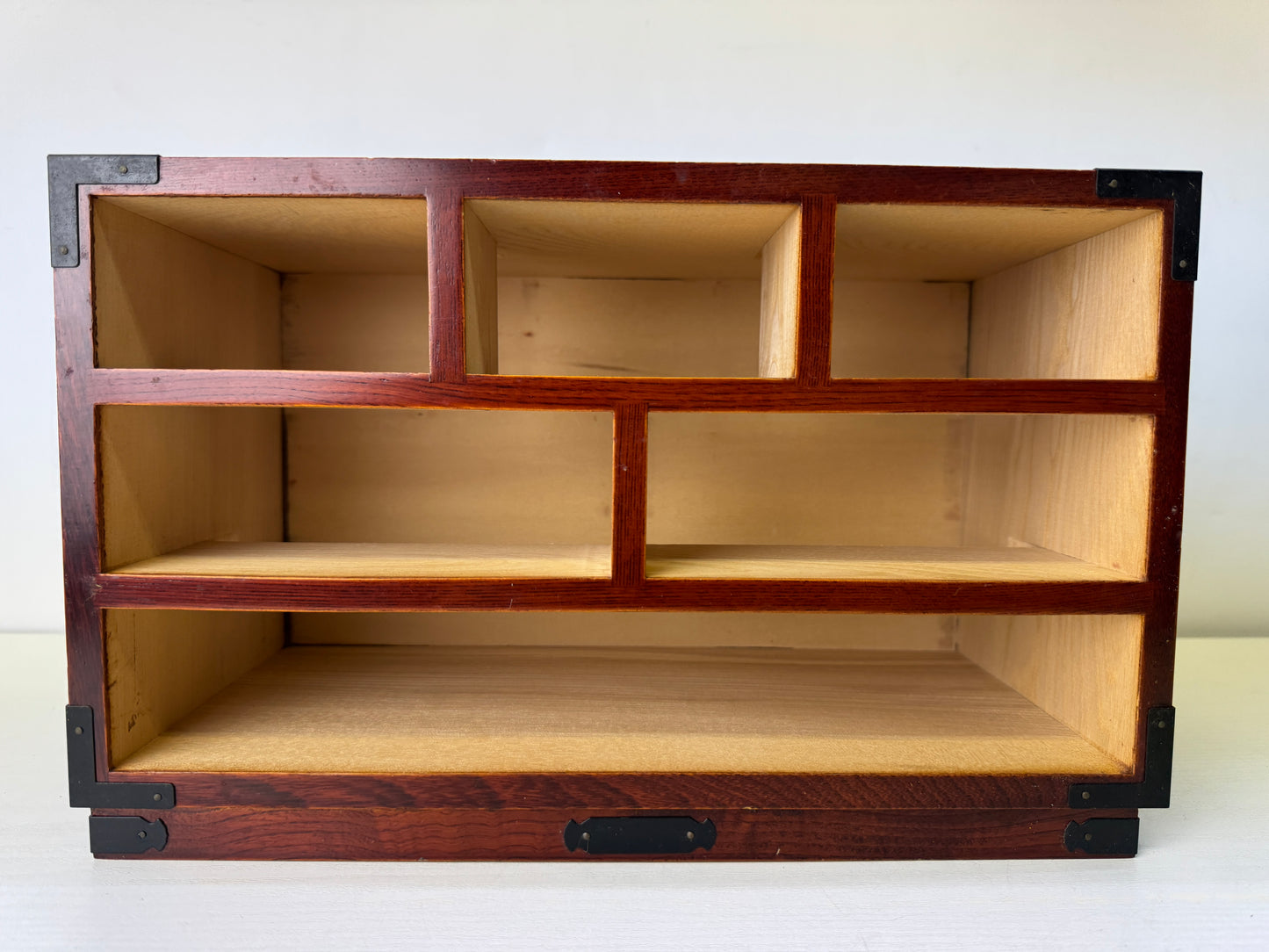 Y9745 TANSU wooden small Japanese-style chest of drawers Japan antique storage