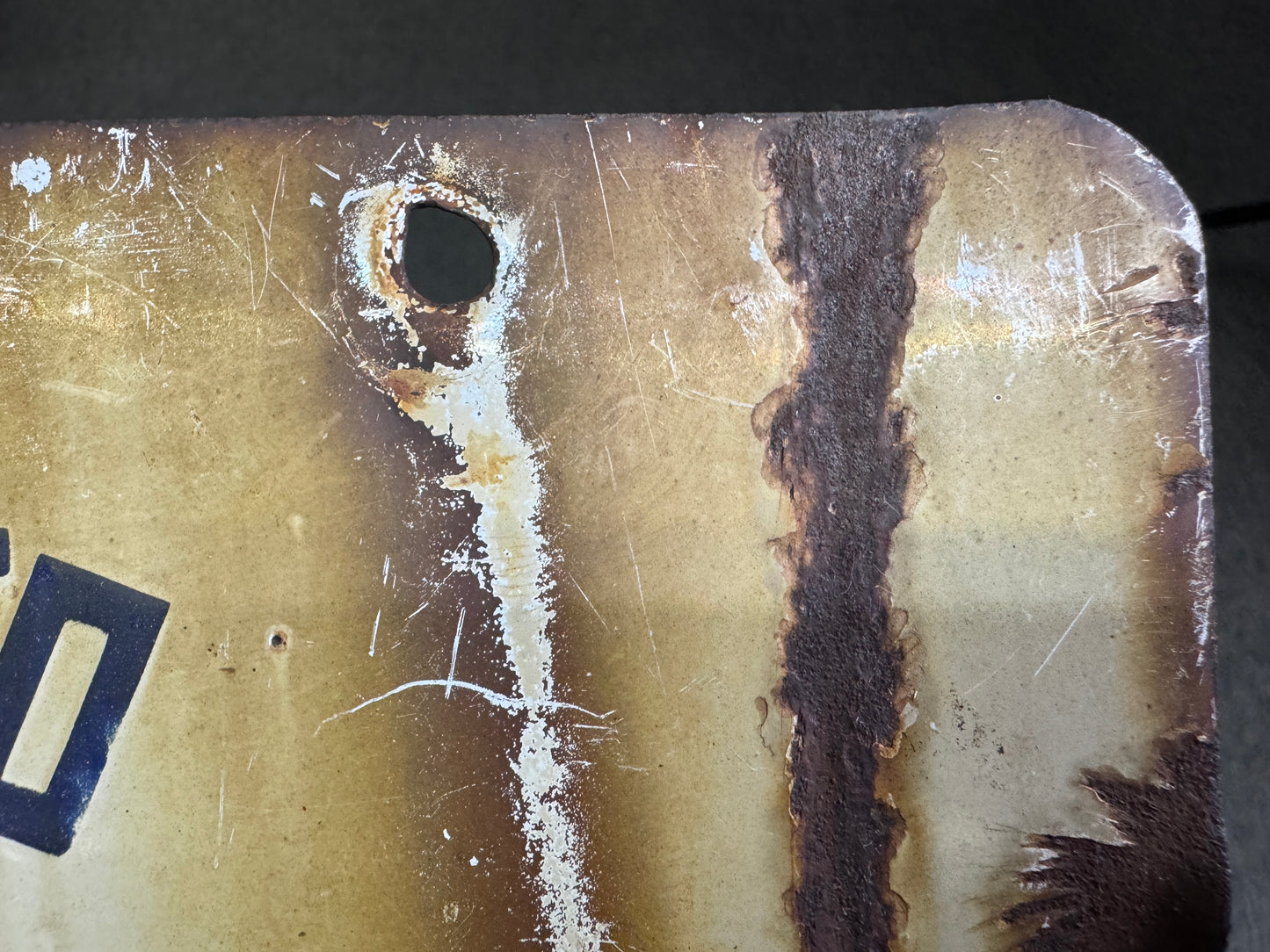 Y9748 SIGNBOARD Enamel sign Zojirushi Shovel Showa Japan antique wall interior