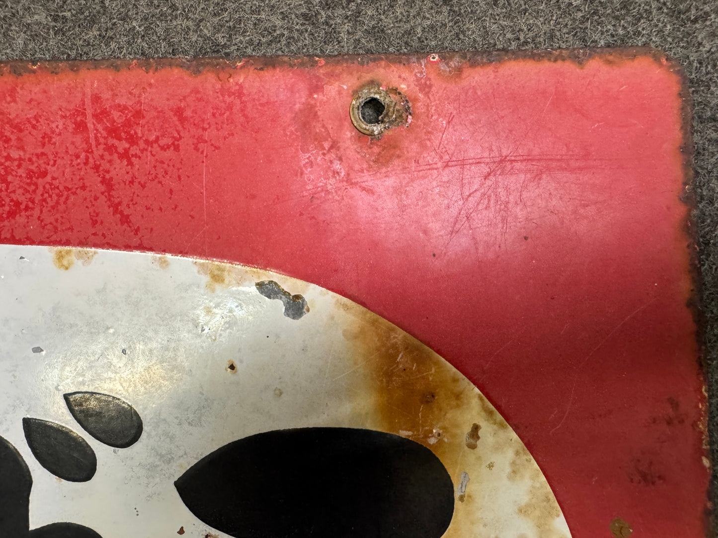 Y9749 SIGNBOARD Enamel sign Tobacco Showa retro Japan antique wall interior