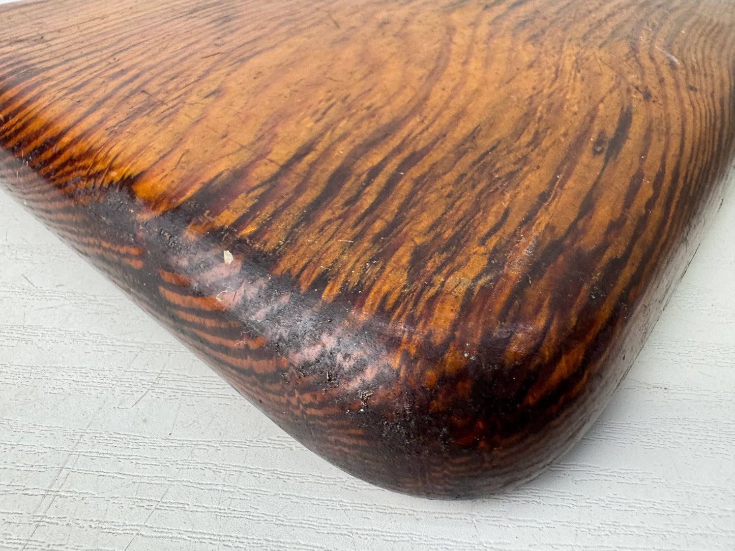 Y9757 TRAY Pine wood rectangular wooden Obon Ozen Japan antique kitchen table