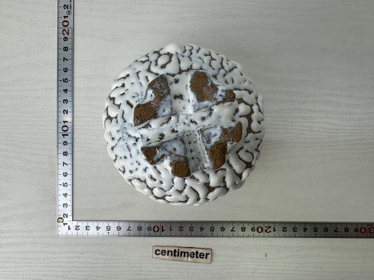 Y9761 CHAWAN Hagi-ware bowl signed box Japan antique tea ceremony pottery cup