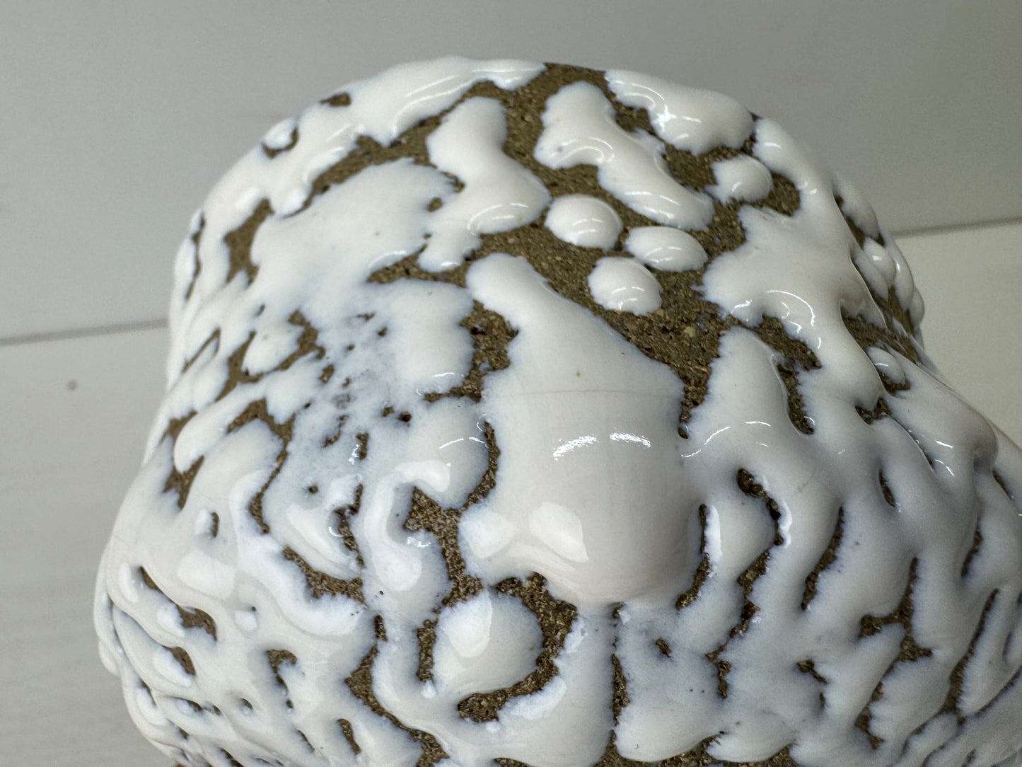 Y9761 CHAWAN Hagi-ware bowl signed box Japan antique tea ceremony pottery cup