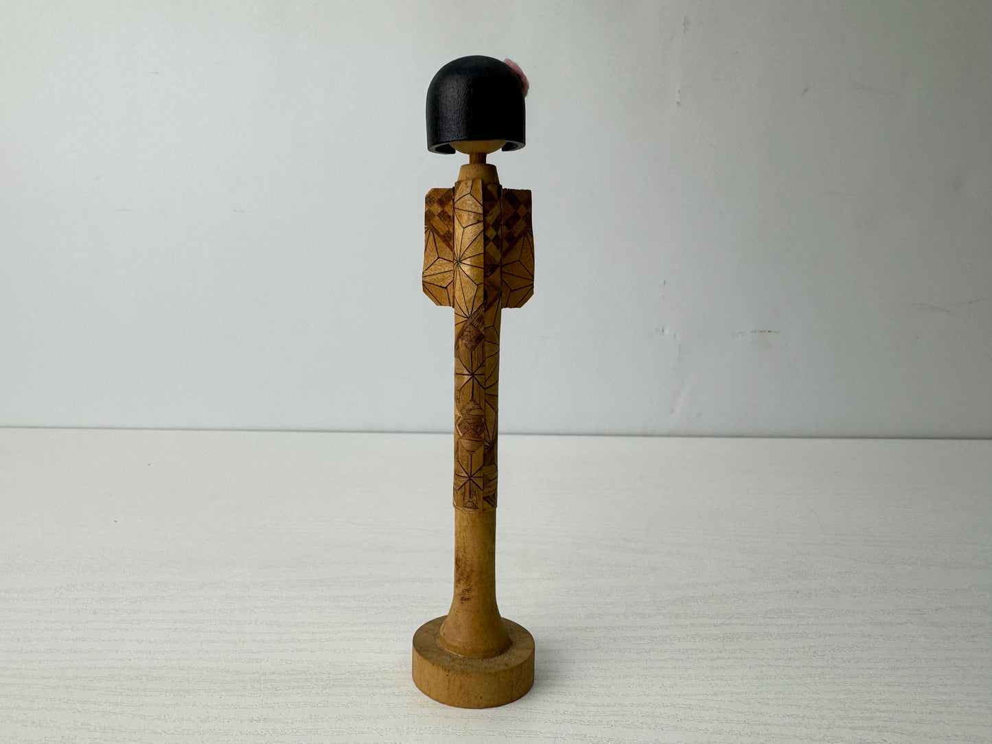 Y9769 NINGYO souvenir Japanese doll inlay work ear pick Japan antique figure