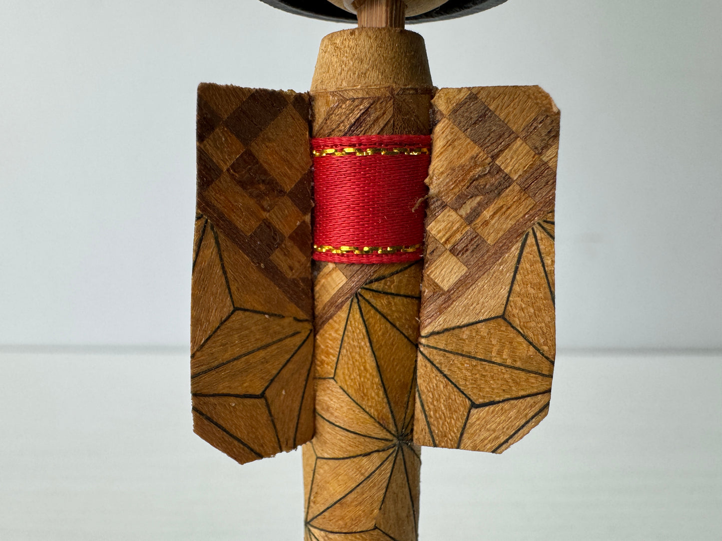 Y9769 NINGYO souvenir Japanese doll inlay work ear pick Japan antique figure