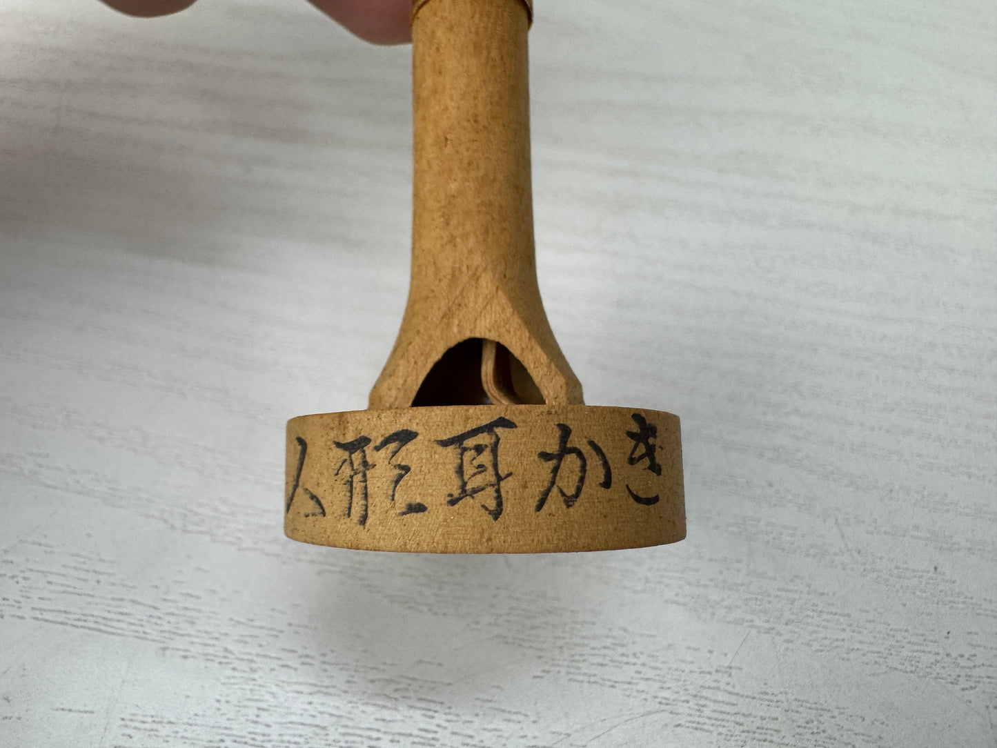 Y9769 NINGYO souvenir Japanese doll inlay work ear pick Japan antique figure