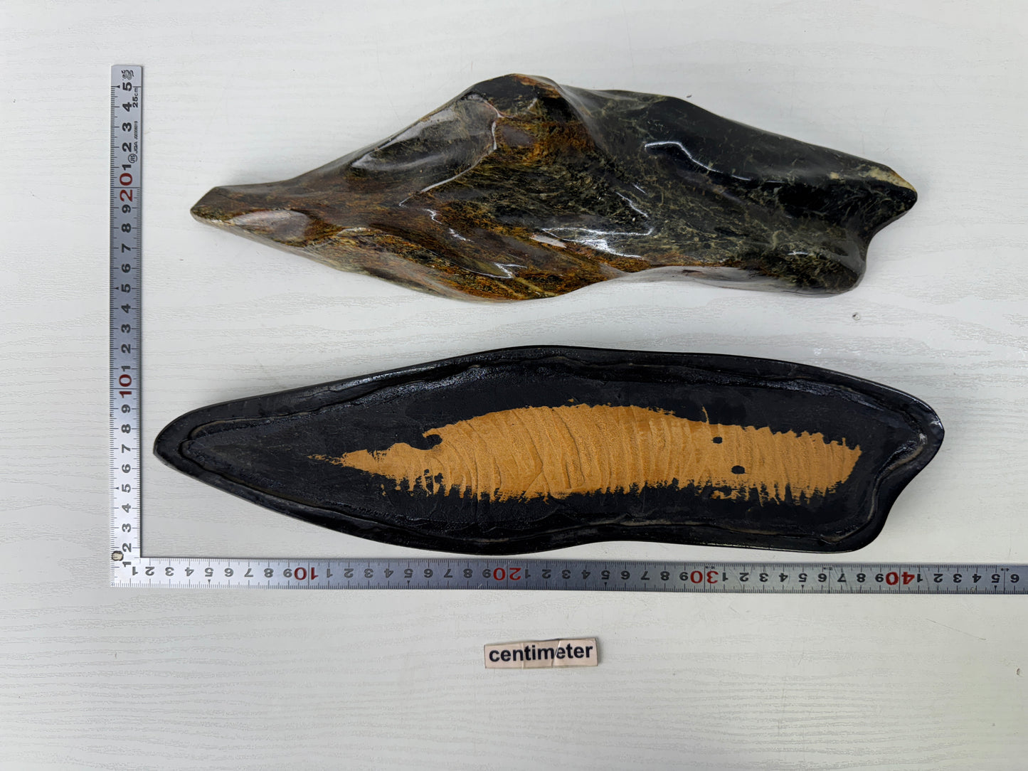 Y9772 OKIMONO Mount Fuji-shaped Suiseki viewing stone stand Japan antique decor