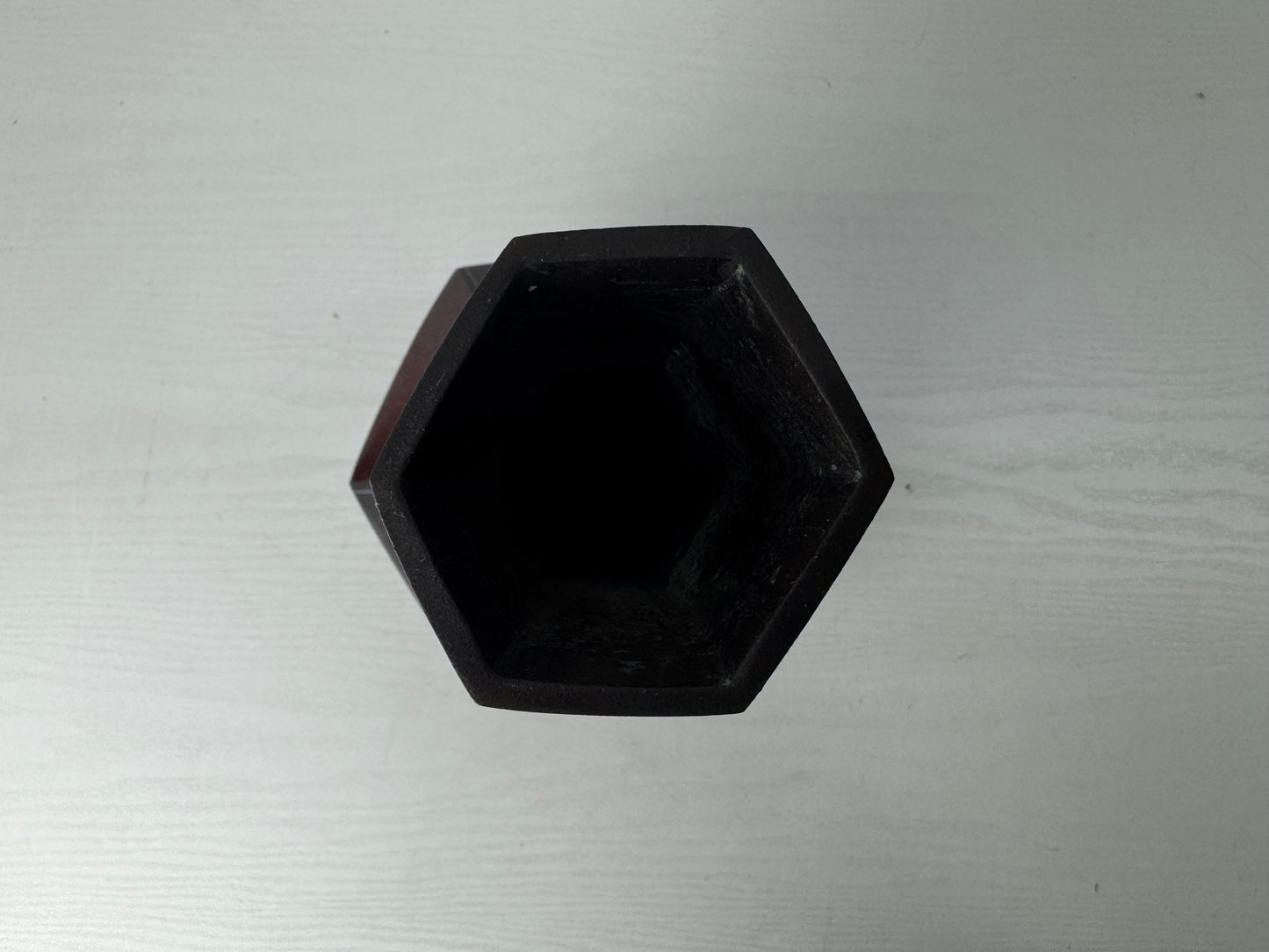 Y9780 FLOWER VASE copper modern art Japan antique ikebana floral arrangement