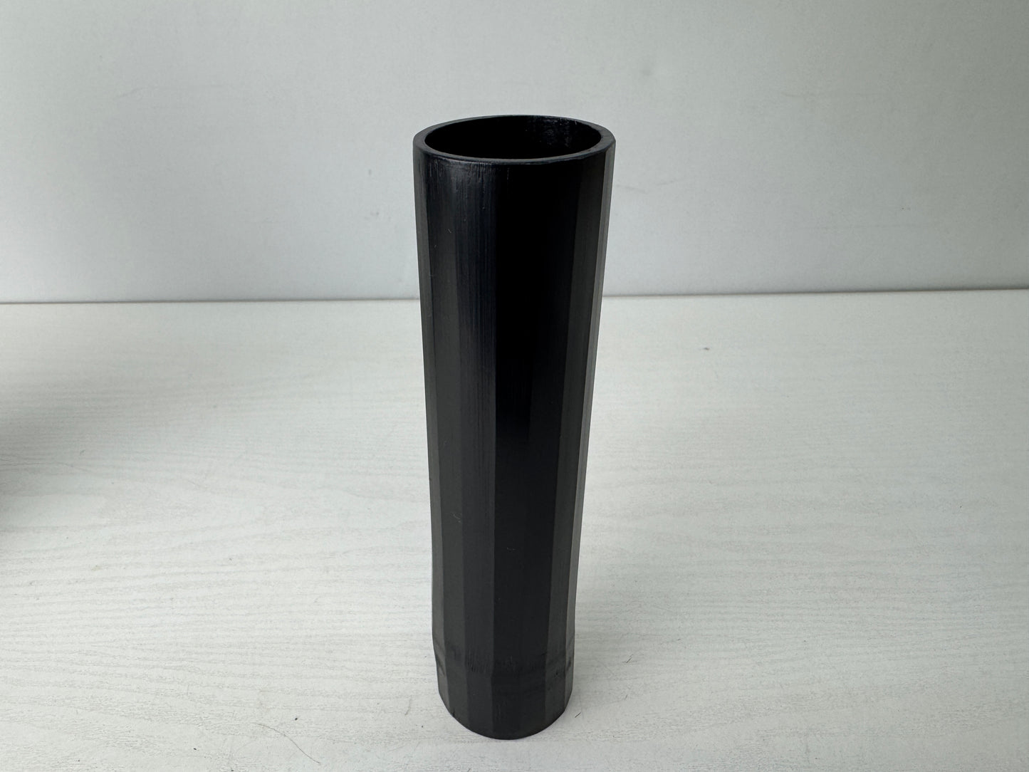 Y9781 Bamboo Woven Basket flower vase box Japan antique ikebana floral decor