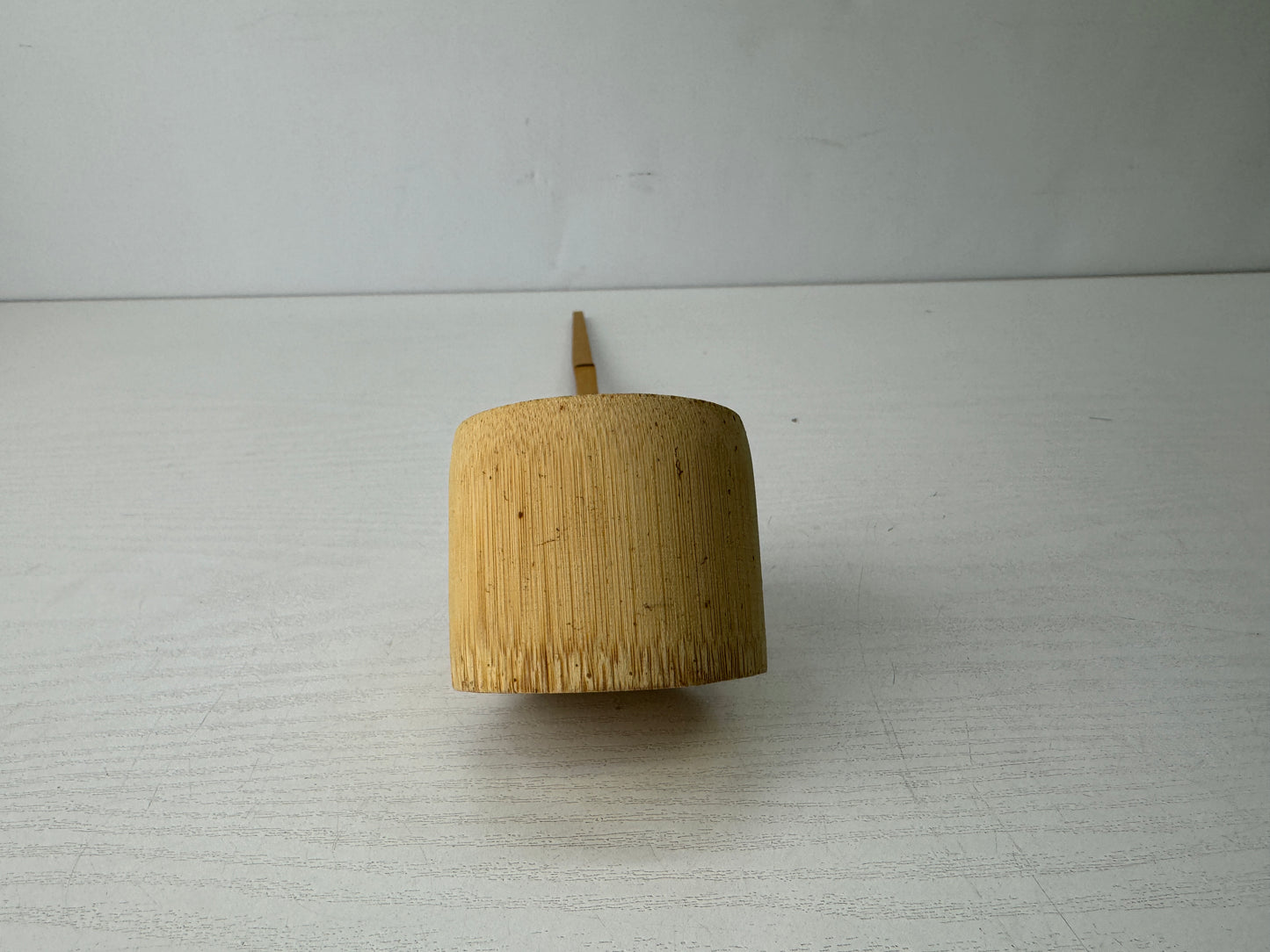 Y9785 HISHAKU Bamboo ladle dipper box Japan Tea Ceremony utensils antique scoop