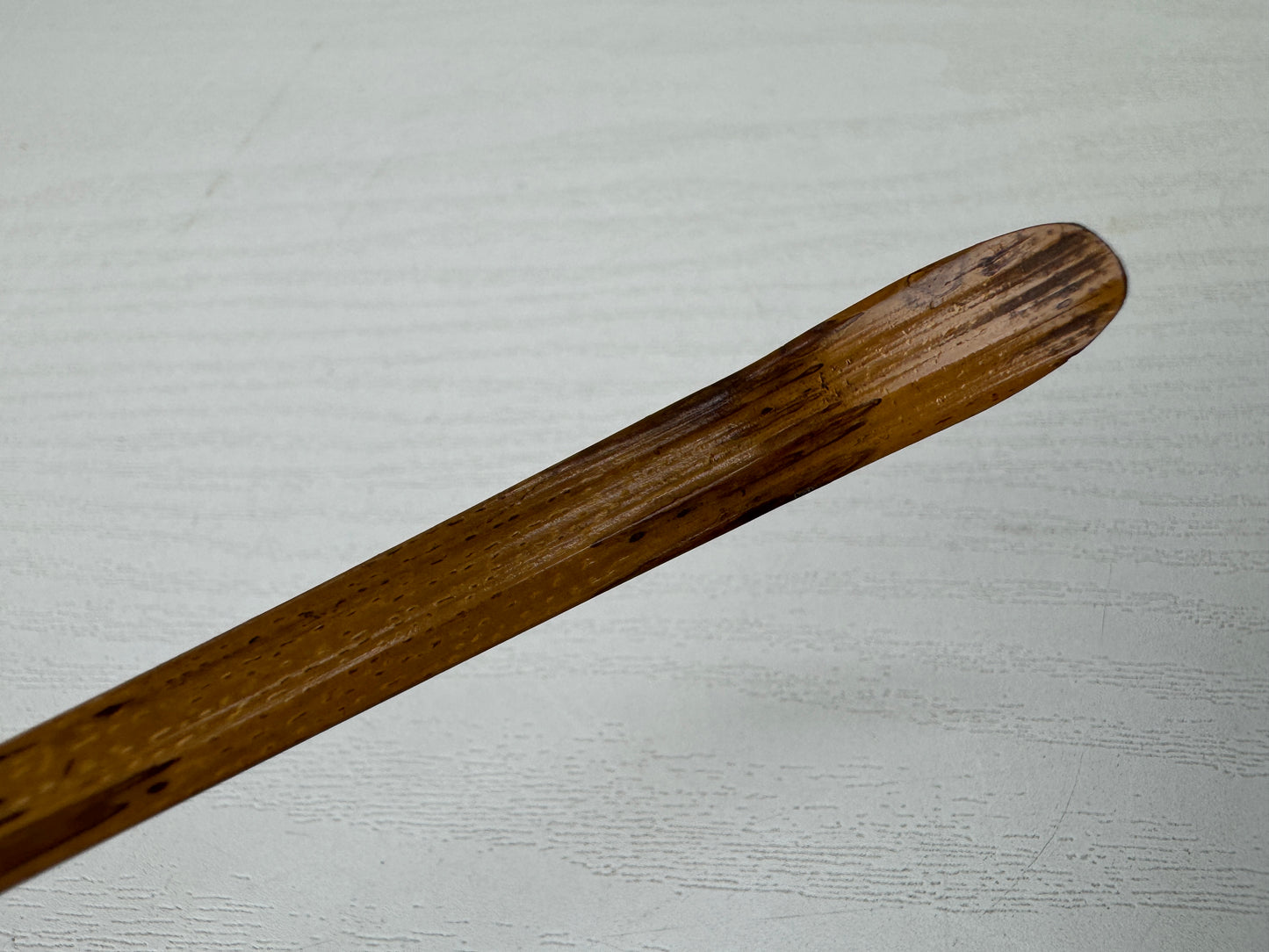 Y9786 CHASHAKU Bamboo scoop signed box Japan Tea Ceremony utensils antique