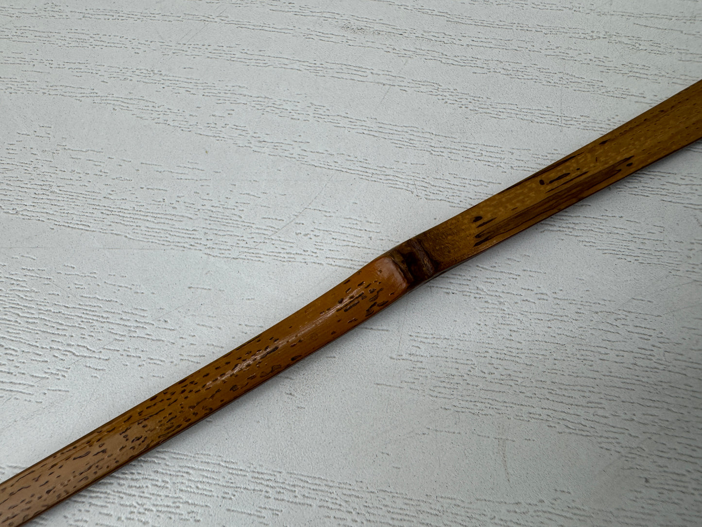 Y9786 CHASHAKU Bamboo scoop signed box Japan Tea Ceremony utensils antique